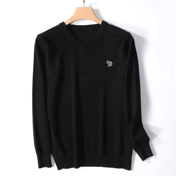 2025 maglione di cashmere da uomo pullover con scollo a V da uomo autunno e inverno pullover caldo di lana di cashmere pullover da uomo 5