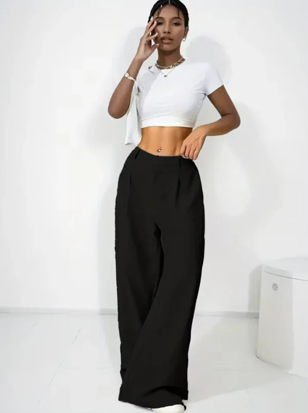 Abbigliamento da donna elegante e alla moda, sport casual all'aria aperta, pantaloni autunnali e invernali in velluto a coste dimagranti e versatili 5