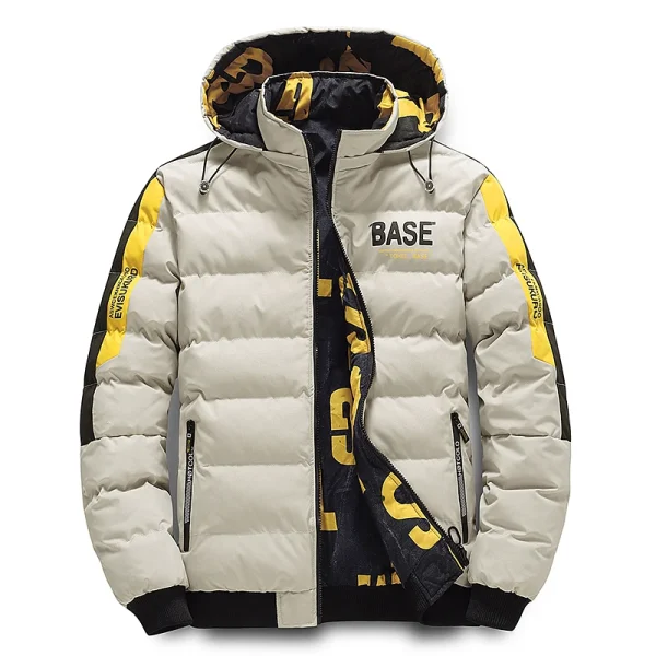 Capispalla autunno uomo nuovo inverno nuovissimo casual caldo uomo giacca impermeabile spessa Parka cappotto cappello antivento Parka giacca Parka 3