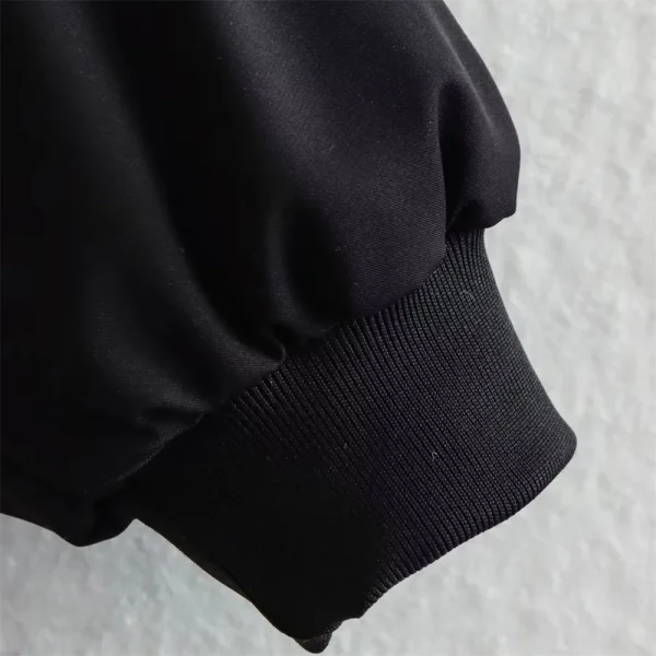 Autunno/Inverno nuova giacca da pilota casual in cotone con vestibilità ampia da donna, giacca da baseball, colletto a maniche lunghe 5