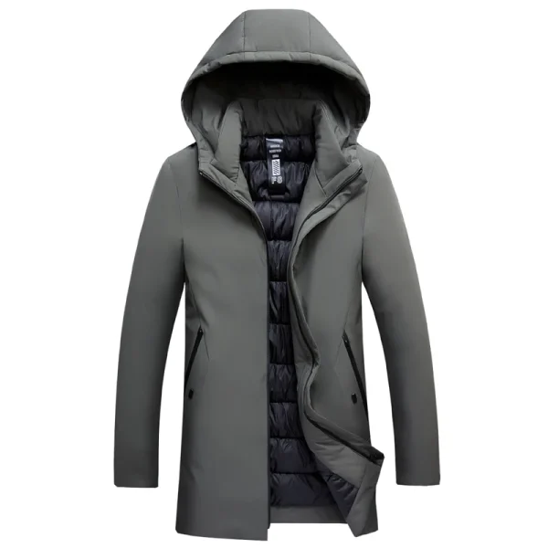 Cappotto imbottito in cotone invernale 2023 da uomo Versione della giacca imbottita in piumino giapponese Giacca imbottita in cotone con cappuccio autunnale da uomo 4