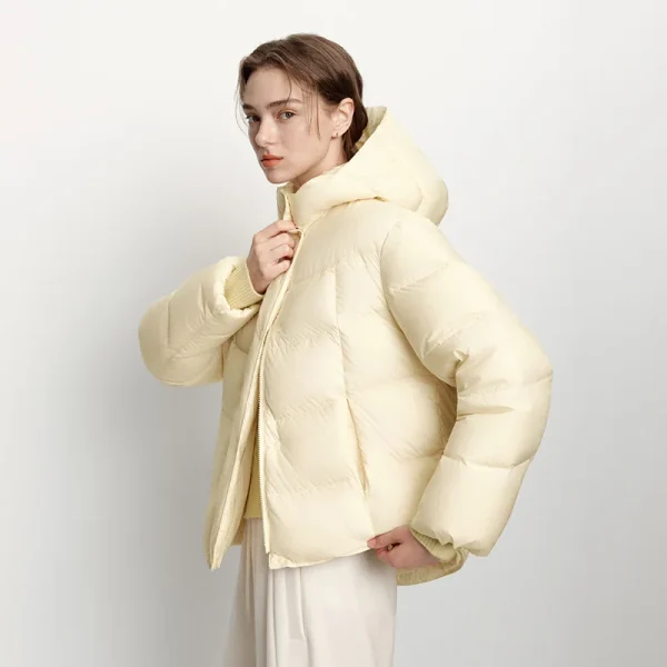 Semir Piumino Donna Inverno Imbottitura in Piumino Tre Resistente al Calore-Generante Antistatico 2025 Nuovo Tartaruga Indietro di Media Lunghezza Donna Wea 5