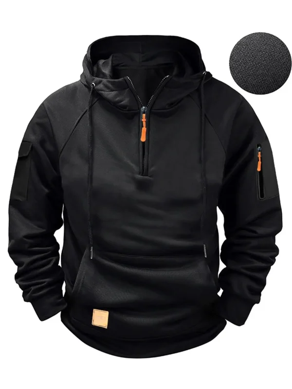 25Abbigliamento di marca da uomo alla moda autunno e inverno, felpa stampata a maniche lunghe con cappuccio a maniche lunghe, pullover allentato casual 6