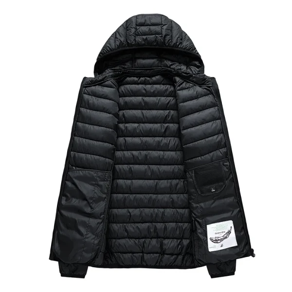 8XL Uomo Nuovo Autunno Inverno Caldo Impermeabile Parka Giacca Cappotto Mens Con Cappuccio Casual Outwear Cappello Staccabile Abiti Parka Cappotto Maschile 4