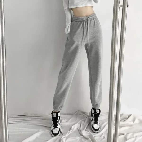 Pantaloni pantaloni da donna elastici In vita tutti medi originali Casual nuovi In pantaloni femminili anni '90 comodi elasticizzati Chic ed eleganti G 5
