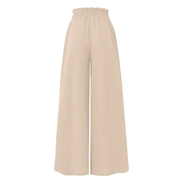 Pantaloni eleganti a gamba larga a vita alta Pantaloni da donna alla moda Pantaloni larghi e comodi Harajuku Ropa Mujer Casual Streetwear 5