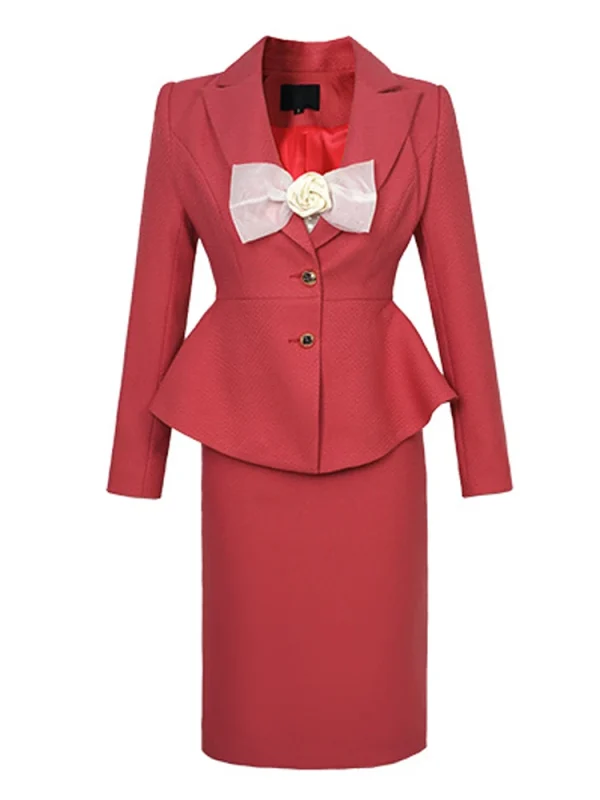 Moda donna elegante 2 pezzi abito set cappotto professionale giacca squisita paillettes lucide cinturino rosa abito vestido outfit 3