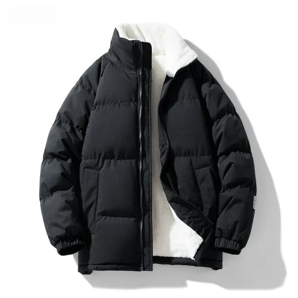 Piumino imbottito in cotone per donna Nuovo stile invernale Giacca ispessita Cappotto imbottito in cotone Cappotto invernale per pane Cappotti Cappotti per donna Cappotti 2