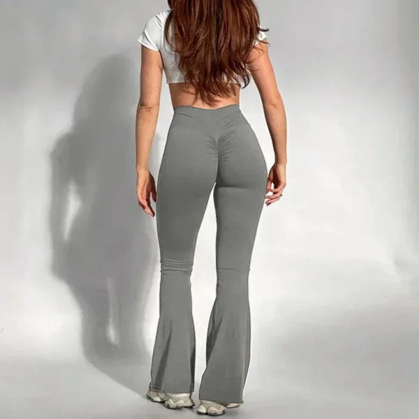 Leggings da yoga per allenamento a vita alta Fitness Butt Lifting Scrunch Butt Sport Pantaloni da palestra da donna 1