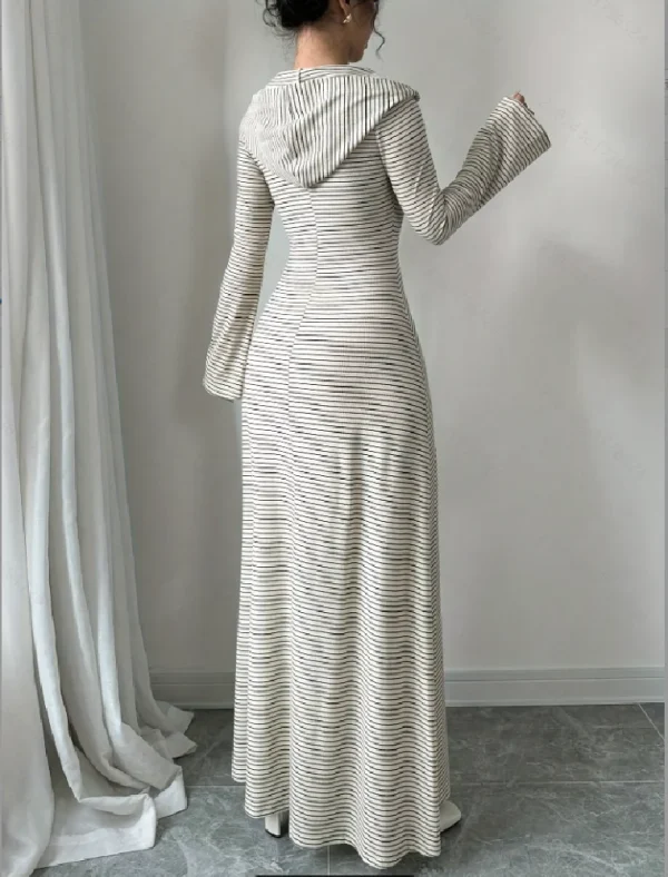 Abito elegante con cappuccio scozzese autunno inverno alla moda per abbigliamento da lavoro da donna Nuovo arrivo 2