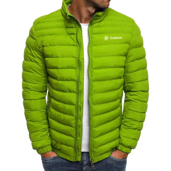 2024 Autunno/Inverno di fascia alta da uomo vecchio abbigliamento outdoor per il tempo libero sportivo moda street style giacca calda con cerniera con cappuccio 3