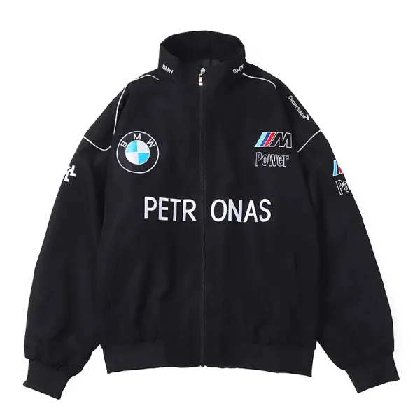 BMW Sauber F1 Team Racing Suit Uomo Per il tempo libero Giacca primavera autunno Ricamo Lady Giacca antivento uniforme da motociclista Giacca di tendenza 3