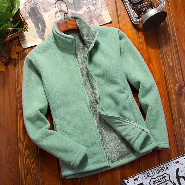 Giacca sportiva da uomo 3 in 1 per il tempo libero Autunno Inverno Peluche caldo rivestimento interno Cappotto Alpinismo all'aperto Sci Capispalla moda 5