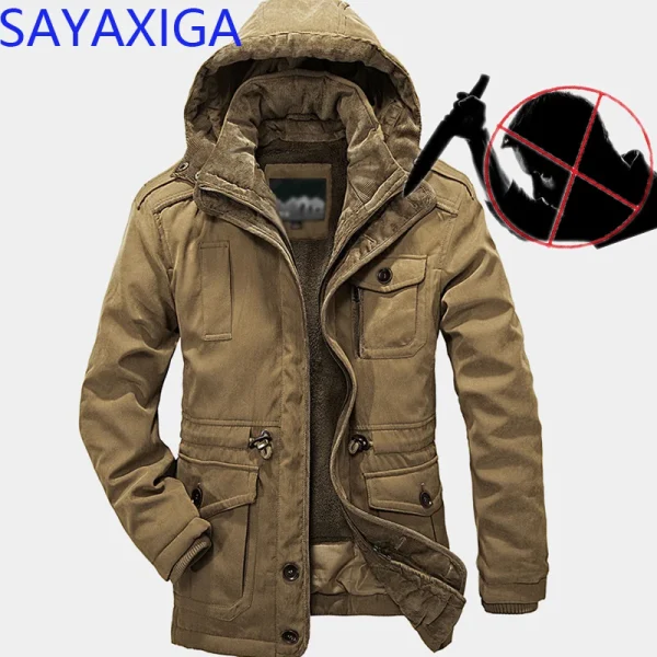 Abbigliamento di sicurezza per autodifesa Giacca in pile da uomo anti-taglio Anti-pugnalata Slash Stealth Defensa Tattica anti coltello Tattica sicura Soprabito 1