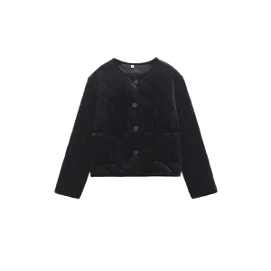 Giacca in cotone da donna nuova stile transfrontaliero modello diamante Vendita calda della stagione Nuovo arrivo Capispalla alla moda da Mainl 1