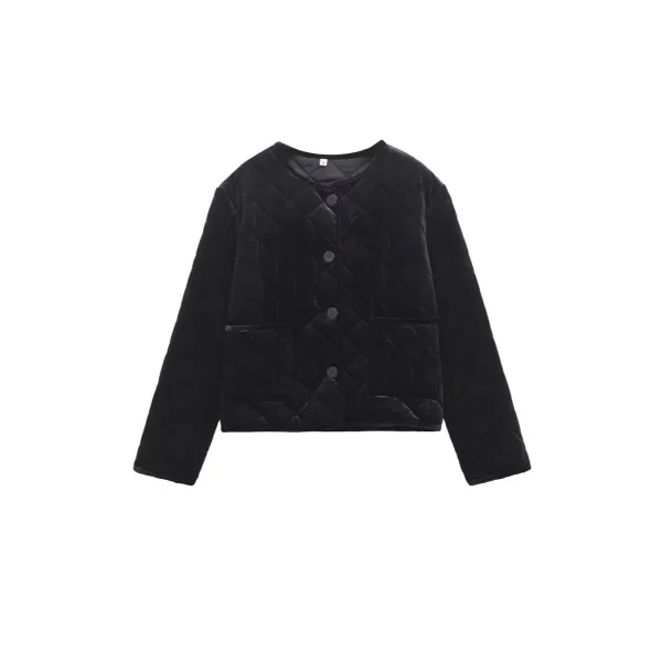 Giacca in cotone da donna nuova stile transfrontaliero modello diamante Vendita calda della stagione Nuovo arrivo Capispalla alla moda da Mainl 1
