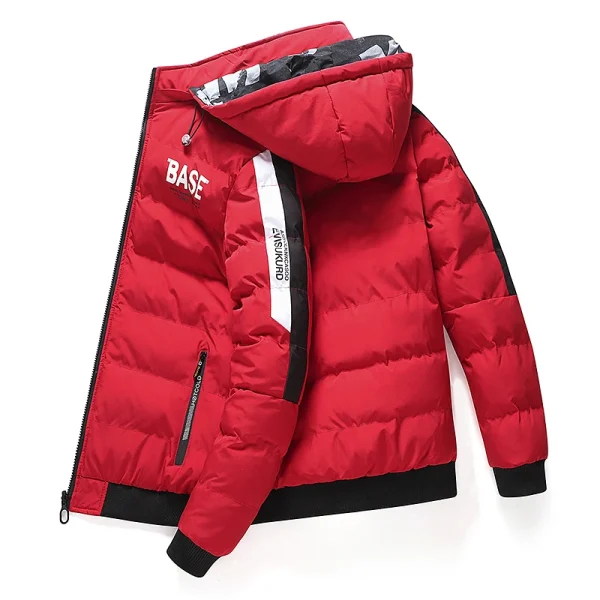 Capispalla autunno uomo nuovo inverno nuovissimo casual caldo uomo giacca impermeabile spessa Parka cappotto cappello antivento Parka giacca Parka 6