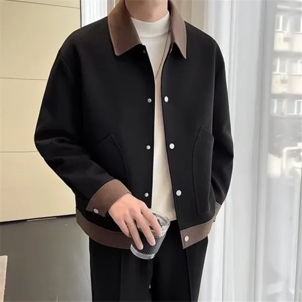 Autunno Abbigliamento da uomo Uniformi da baseball Cappotto casual da uomo Abbigliamento da uomo Novità in giacche Uomo Cappotti a vento Giacca a vento invernale maschile 5