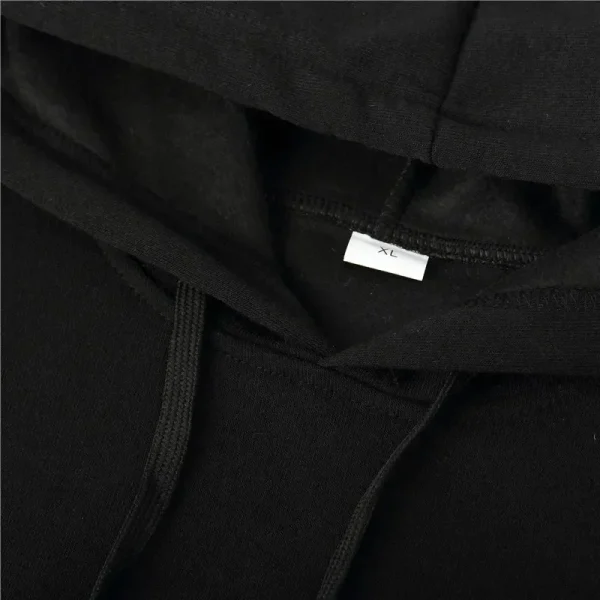 Stampa NORWAY Modelli autunno inverno Felpa con cappuccio oversize in cotone caldo antivento in pile da uomo per pendolari all'aperto Top elastico alto da uomo 2
