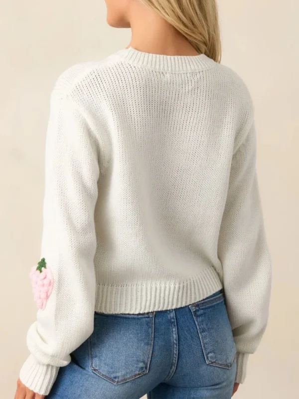 2025 Pullover Autunno Inverno Caldo Lady Carino 3D Carota Maglioni Donna Donna Pigro Girocollo Kink Solid Maglione ﻿ 4