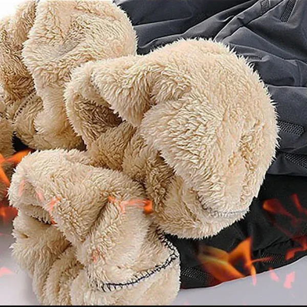 Sweatwear Winter Warm Lambswool addensare pantaloni della tuta da uomo all'aperto pantaloni da Jogging antivento Casual pantaloni da uomo di alta qualità di marca 5