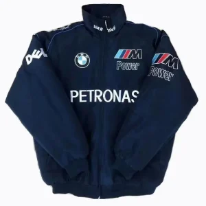 BMW Sauber F1 Team Racing Suit Uomo Per il tempo libero Giacca primavera autunno Ricamo Lady Giacca antivento uniforme da motociclista Giacca di tendenza 1
