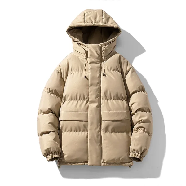Autunno con cappuccio Casual marca antivento Outwear cappello parka nuova giacca invernale uomo uomo caldo impermeabile parka giacca cappotto uomo 3
