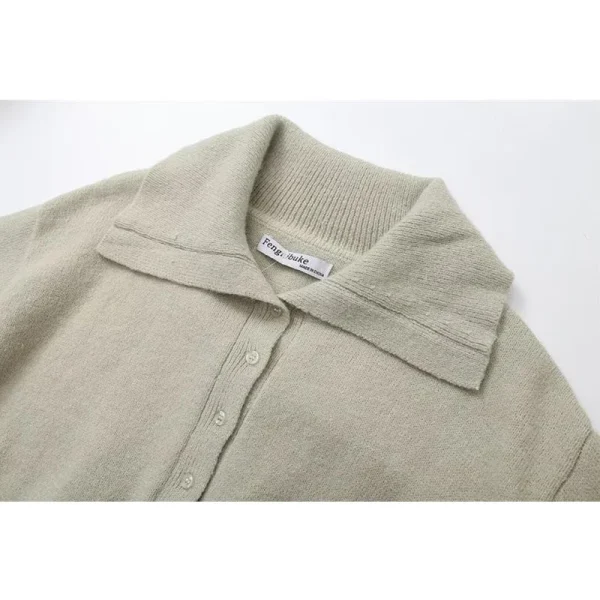 Maglione nuovo da donna 2025 Pullover primaverile Maglione chic elastico sottile caldo per giovani Maglione da studente di moda di strada da donna 5