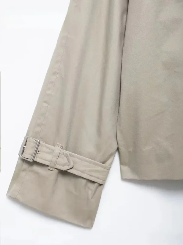 Giacca corta da donna streetwear 2024 giacche doppiopetto autunnali per donna cappotto a maniche lunghe donna casual nuovo capispalla 5