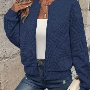 Autunno e inverno europei e americani nuovi abiti da donna giacca corta dal temperamento alla moda ed elegante 1