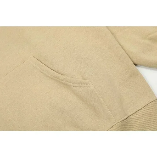 Felpe con cappuccio da uomo di design di lusso Felpe con logo con lettera in silicone a due file Designer Brand Coppia High Street Maglione con cappuccio oversize 3