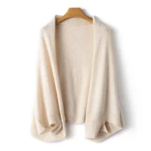 Sciarpa scialle lavorata a maglia da donna in lana 100% morbida maglieria calda cardigan mantello avvolge spalla collo proteggere sciarpe di pashmina doppio uso 1