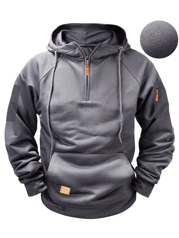25Abbigliamento di marca da uomo alla moda autunno e inverno, felpa stampata a maniche lunghe con cappuccio a maniche lunghe, pullover allentato casual 1