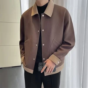Autunno Abbigliamento da uomo Uniformi da baseball Cappotto casual da uomo Abbigliamento da uomo Novità in giacche Uomo Cappotti a vento Giacca a vento invernale maschile 1