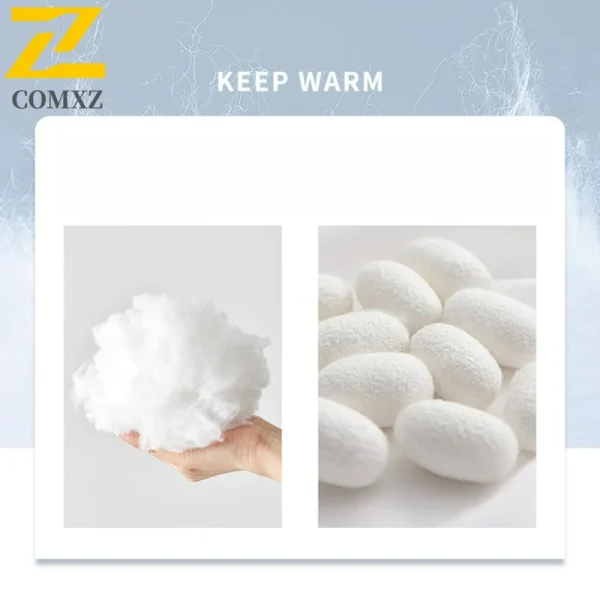 COMXZ Giacca imbottita da uomo di lusso Comodo pendolarismo da ufficio Parka leggero Colletto alla coreana Cappotto imbottito invernale antivento per esterni 4