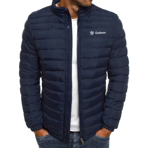 2024 Autunno/Inverno di fascia alta da uomo vecchio abbigliamento outdoor per il tempo libero sportivo moda street style giacca calda con cerniera con cappuccio 5