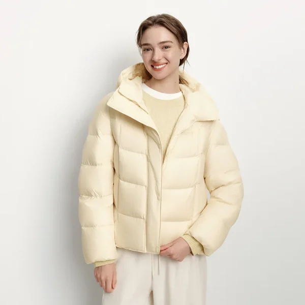 Semir Piumino Donna Inverno Imbottitura in Piumino Tre Resistente al Calore-Generante Antistatico 2025 Nuovo Tartaruga Indietro di Media Lunghezza Donna Wea 4