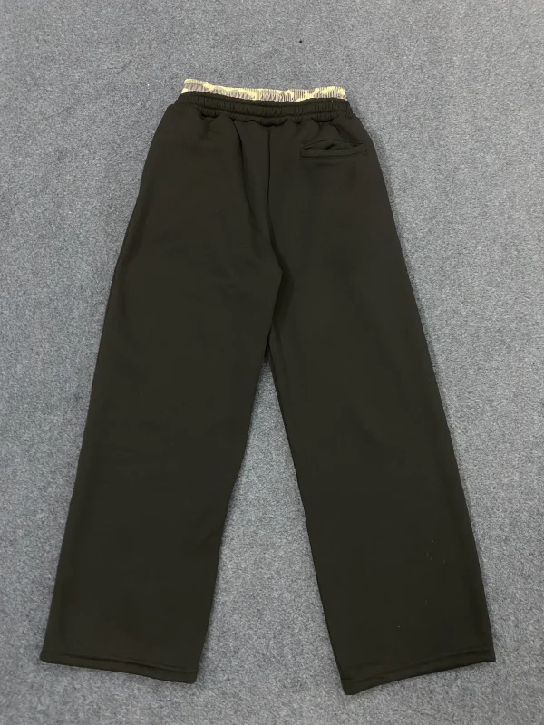 Nuovi pantaloni spessi autunnali e invernali Y2K pantaloni unisex semplici pantaloni sportivi versatili quotidiani comodi e semplici 3