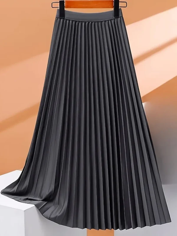 Moda elegante gonna a pieghe per le donne Faldas Vintage Saias Party Goth Gonne Ropa Mujer Casual Jupe Femme Harajuku Streetwear 6