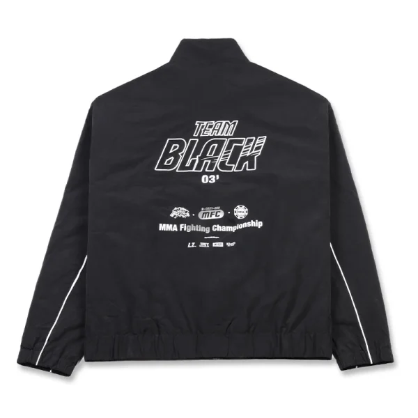 Jinx Team Giacca a vento nera Giacca a maniche lunghe Top Cappotto sportivo unisex Capispalla ricamati Uomo Donna Abbigliamento sportivo 2