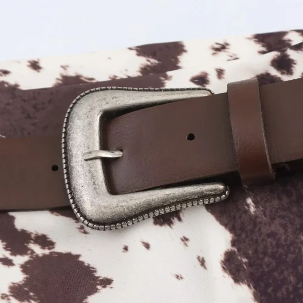 KONDALA 2025 Autunno Inverno Casual Stampa in raso Gonna lunga da donna Moda Elegante cerniera Telai Dritto Chic Gonne lunghe da donna 6