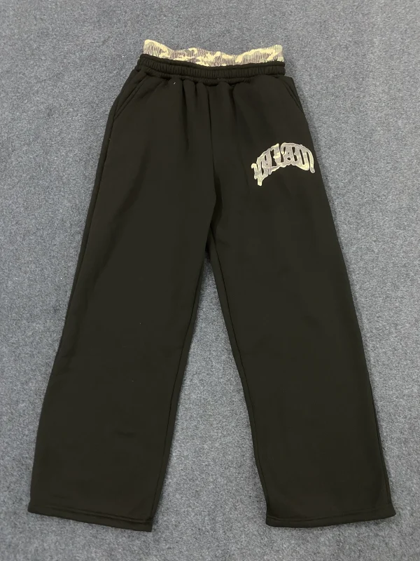 Nuovi pantaloni spessi autunnali e invernali Y2K pantaloni unisex semplici pantaloni sportivi versatili quotidiani comodi e semplici 2