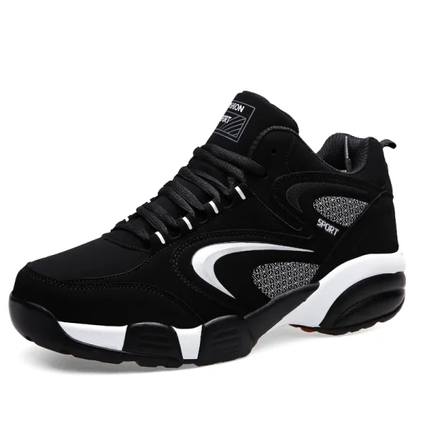 Scarpe da neve da uomo invernali calde coppia sneakers casual moda pelle sport all'aria aperta corsa tennis uomo antiscivolo taglia grande 48 trainer 1