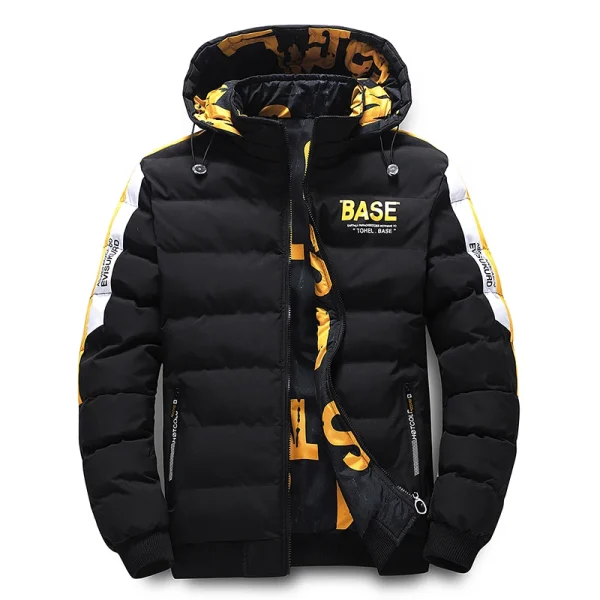 Capispalla autunno uomo nuovo inverno nuovissimo casual caldo uomo giacca impermeabile spessa Parka cappotto cappello antivento Parka giacca Parka 4