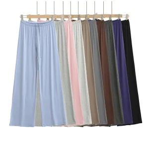 Pantaloni da yoga da donna Leggings sportivi Tinta unita Pantaloni larghi a gamba larga Collant da donna Leggins da allenamento fitness Abbigliamento da palestra 1