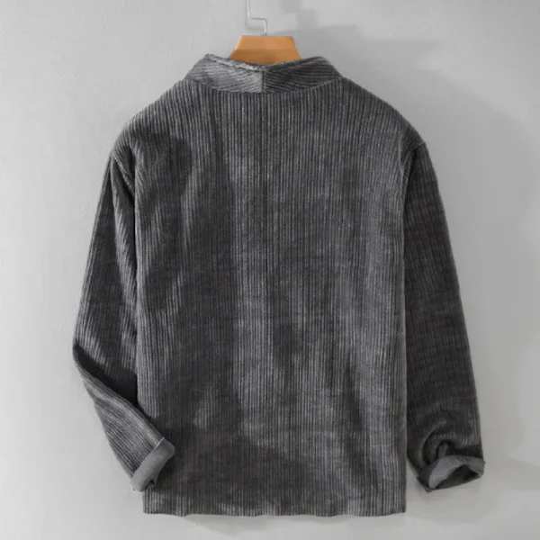 Primavera nuove giacche casual semplici per uomo abbigliamento sciolto tinta unita grande tasca streetwear uomo FY626 2