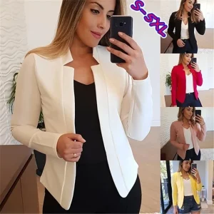 Top giacca da abito professionale casual in tinta unita slim fit nuovo stile autunno e inverno 1