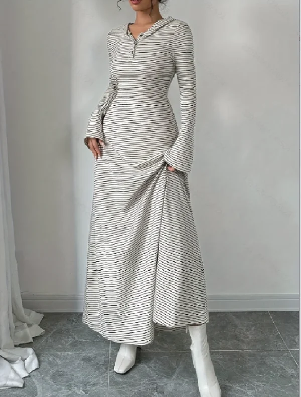 Abito elegante con cappuccio scozzese autunno inverno alla moda per abbigliamento da lavoro da donna Nuovo arrivo 6