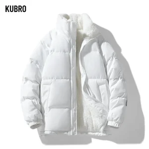 Piumino imbottito in cotone per donna Nuovo stile invernale Giacca ispessita Cappotto imbottito in cotone Cappotto invernale per pane Cappotti Cappotti per donna Cappotti 1