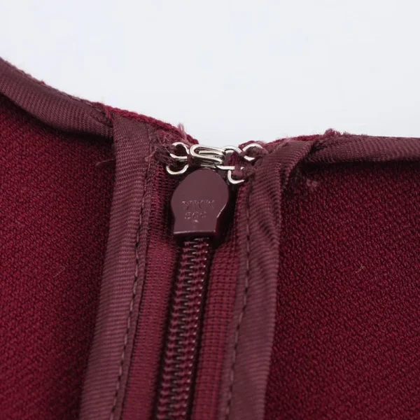 HXAO Abiti longuette eleganti bordeaux 2025 Abiti lunghi senza maniche primaverili da donna Moda Y2k Abito da sera vintage per feste Vestidos 4